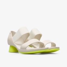 Camper Cream Sandals Womens - Alright Online Ireland | NVQZF7905